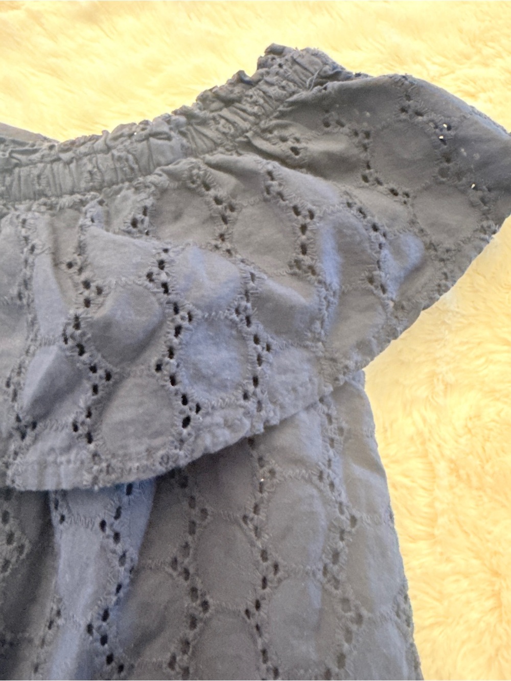 Summer Dress Lot Sz 2T 3T Nautica Penelope Mack Blue Eyelet Floral Layered DWW - Picture 3 of 10